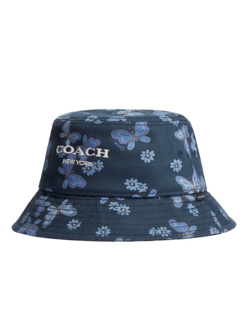 COACH Lovely Butterfly Print Bucket Hat CH394
